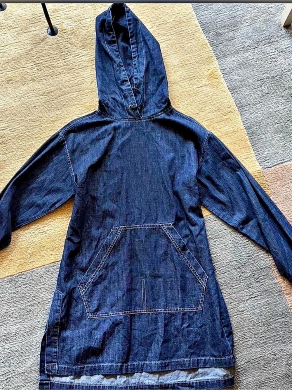 Denim Hooded Jacket
